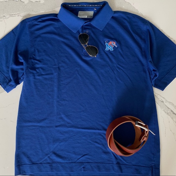 Cutter & Buck University of Memphis Logo Polo XXL - Picture 2 of 5